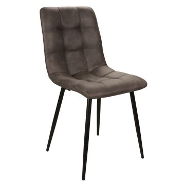 stoel PR102 stof grijs