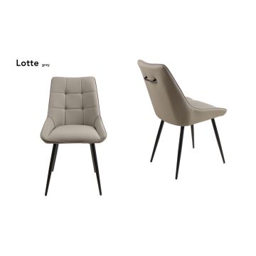 stoel Lotte taupe